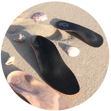 Schuhe am Strand