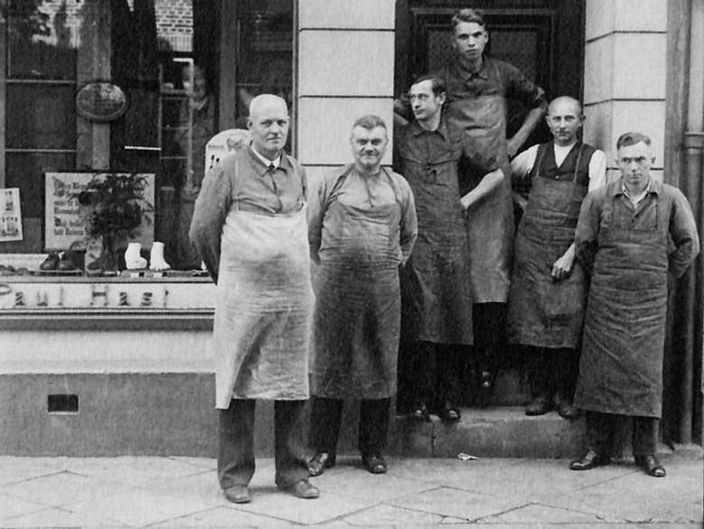 Paul Hast Senior und sein Team